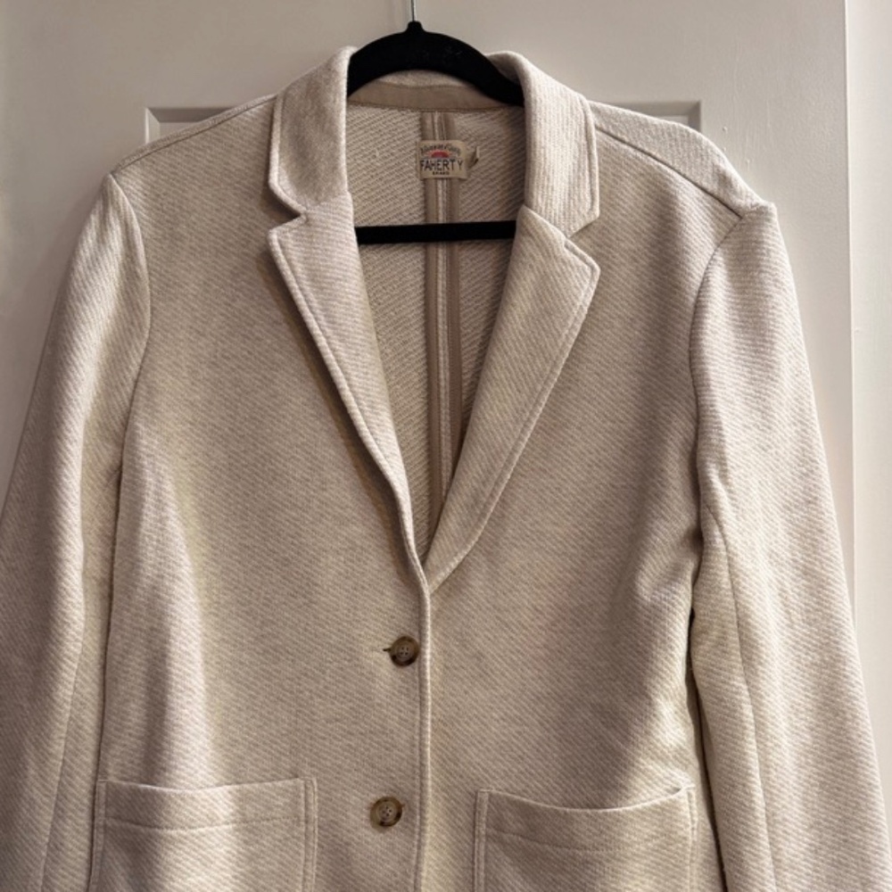 Faherty Inlet Knit Blazer